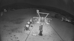 Dolní část sjezdovky Skiareálu Ramzová