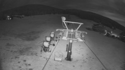 Dolní část sjezdovky Skiareálu Ramzová