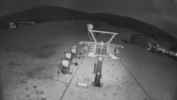 Dolní část sjezdovky Skiareálu Ramzová