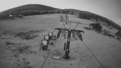 Dolní část sjezdovky Skiareálu Ramzová