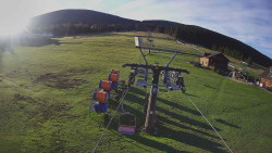 Dolní část sjezdovky Skiareálu Ramzová