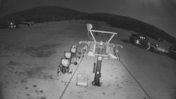 Dolní část sjezdovky Skiareálu Ramzová