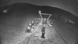 Dolní část sjezdovky Skiareálu Ramzová