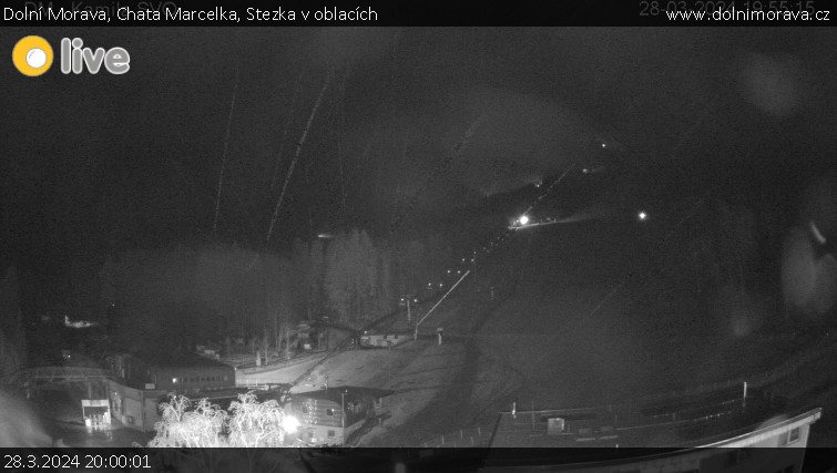 Dolní Morava - Chata Marcelka, Stezka v oblacích - 28.3.2024 v 20:00