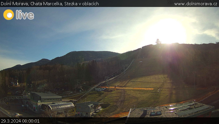 Dolní Morava - Chata Marcelka, Stezka v oblacích - 29.3.2024 v 08:00