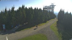 Pfad in den Wolken