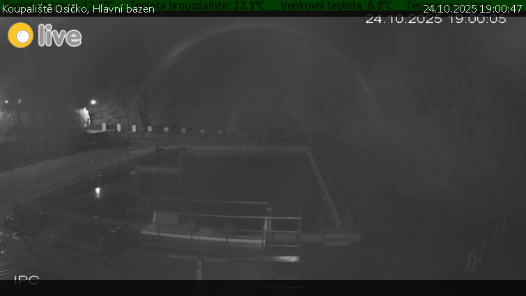 Koupaliště Osíčko - Hlavní bazen - 24.10.2025 v 19:00 Koupaliště Osíčko - Hlavní bazen - 24.10.2025 v 19:00