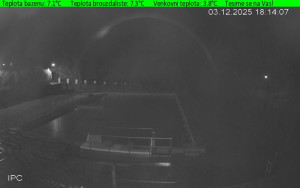 Koupaliště Osíčko - Hlavní bazen - 3.12.2025 v 18:15 Koupaliště Osíčko - Hlavní bazen - 3.12.2025 v 18:15