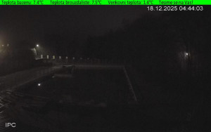 Koupaliště Osíčko - Hlavní bazen - 18.12.2025 v 04:45 Koupaliště Osíčko - Hlavní bazen - 18.12.2025 v 04:45