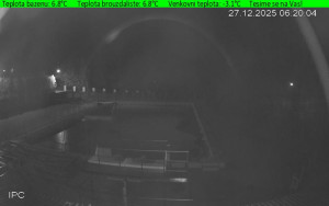 Koupaliště Osíčko - Hlavní bazen - 27.12.2025 v 06:30 Koupaliště Osíčko - Hlavní bazen - 27.12.2025 v 06:30