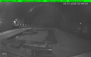 Koupaliště Osíčko - Hlavní bazen - 5.1.2026 v 02:45 Koupaliště Osíčko - Hlavní bazen - 5.1.2026 v 02:45