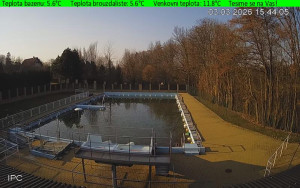 Koupaliště Osíčko - Hlavní bazen - 3.3.2026 v 15:45 Koupaliště Osíčko - Hlavní bazen - 3.3.2026 v 15:45