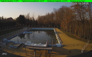 Koupaliště Osíčko - Hlavní bazen - 3.3.2026 v 16:15 Koupaliště Osíčko - Hlavní bazen - 3.3.2026 v 16:15