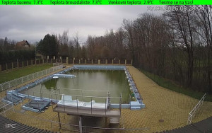 Koupaliště Osíčko - Hlavní bazen - 27.3.2026 v 07:30 Koupaliště Osíčko - Hlavní bazen - 27.3.2026 v 07:30