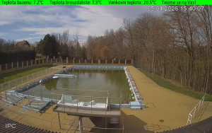 Koupaliště Osíčko - Hlavní bazen - 5.4.2026 v 15:45 Koupaliště Osíčko - Hlavní bazen - 5.4.2026 v 15:45