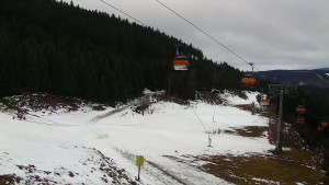 Skiareál Klínovec - Sjezdovka Jáchymovská, lanovka Prima Express - 8.12.2025 v 08:45 Skiareál Klínovec - Sjezdovka Jáchymovská, lanovka Prima Express - 8.12.2025 v 08:45