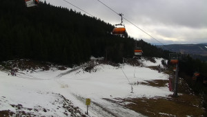 Skiareál Klínovec - Sjezdovka Jáchymovská, lanovka Prima Express - 8.12.2025 v 10:01 Skiareál Klínovec - Sjezdovka Jáchymovská, lanovka Prima Express - 8.12.2025 v 10:01