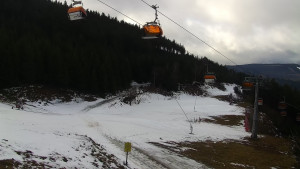 Skiareál Klínovec - Sjezdovka Jáchymovská, lanovka Prima Express - 8.12.2025 v 10:45 Skiareál Klínovec - Sjezdovka Jáchymovská, lanovka Prima Express - 8.12.2025 v 10:45