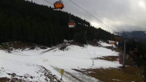 Skiareál Klínovec - Sjezdovka Jáchymovská, lanovka Prima Express - 8.12.2025 v 11:15 Skiareál Klínovec - Sjezdovka Jáchymovská, lanovka Prima Express - 8.12.2025 v 11:15