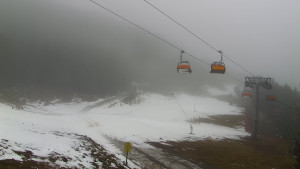 Skiareál Klínovec - Sjezdovka Jáchymovská, lanovka Prima Express - 8.12.2025 v 13:45 Skiareál Klínovec - Sjezdovka Jáchymovská, lanovka Prima Express - 8.12.2025 v 13:45