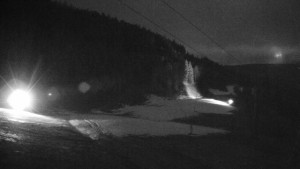 Skiareál Klínovec - Sjezdovka Jáchymovská, lanovka Prima Express - 9.12.2025 v 05:15 Skiareál Klínovec - Sjezdovka Jáchymovská, lanovka Prima Express - 9.12.2025 v 05:15