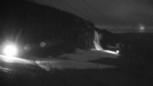 Skiareál Klínovec - Sjezdovka Jáchymovská, lanovka Prima Express - 9.12.2025 v 06:31 Skiareál Klínovec - Sjezdovka Jáchymovská, lanovka Prima Express - 9.12.2025 v 06:31