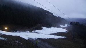 Skiareál Klínovec - Sjezdovka Jáchymovská, lanovka Prima Express - 9.12.2025 v 07:31 Skiareál Klínovec - Sjezdovka Jáchymovská, lanovka Prima Express - 9.12.2025 v 07:31