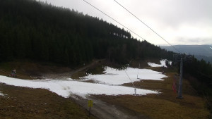 Skiareál Klínovec - Sjezdovka Jáchymovská, lanovka Prima Express - 9.12.2025 v 12:15 Skiareál Klínovec - Sjezdovka Jáchymovská, lanovka Prima Express - 9.12.2025 v 12:15