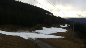 Skiareál Klínovec - Sjezdovka Jáchymovská, lanovka Prima Express - 9.12.2025 v 13:31 Skiareál Klínovec - Sjezdovka Jáchymovská, lanovka Prima Express - 9.12.2025 v 13:31