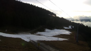 Skiareál Klínovec - Sjezdovka Jáchymovská, lanovka Prima Express - 9.12.2025 v 14:31 Skiareál Klínovec - Sjezdovka Jáchymovská, lanovka Prima Express - 9.12.2025 v 14:31