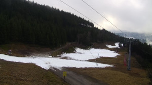 Skiareál Klínovec - Sjezdovka Jáchymovská, lanovka Prima Express - 9.12.2025 v 15:31 Skiareál Klínovec - Sjezdovka Jáchymovská, lanovka Prima Express - 9.12.2025 v 15:31