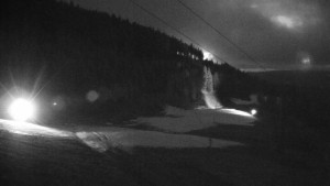 Skiareál Klínovec - Sjezdovka Jáchymovská, lanovka Prima Express - 9.12.2025 v 17:15 Skiareál Klínovec - Sjezdovka Jáchymovská, lanovka Prima Express - 9.12.2025 v 17:15