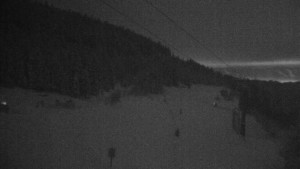 Skiareál Klínovec - Sjezdovka Jáchymovská, lanovka Prima Express - 10.1.2026 v 04:45 Skiareál Klínovec - Sjezdovka Jáchymovská, lanovka Prima Express - 10.1.2026 v 04:45