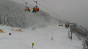 Skiareál Klínovec - Sjezdovka Jáchymovská, lanovka Prima Express - 10.1.2026 v 11:15 Skiareál Klínovec - Sjezdovka Jáchymovská, lanovka Prima Express - 10.1.2026 v 11:15