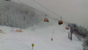 Skiareál Klínovec - Sjezdovka Jáchymovská, lanovka Prima Express - 10.1.2026 v 12:45 Skiareál Klínovec - Sjezdovka Jáchymovská, lanovka Prima Express - 10.1.2026 v 12:45