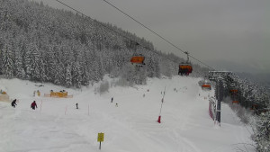 Skiareál Klínovec - Sjezdovka Jáchymovská, lanovka Prima Express - 10.1.2026 v 13:15 Skiareál Klínovec - Sjezdovka Jáchymovská, lanovka Prima Express - 10.1.2026 v 13:15