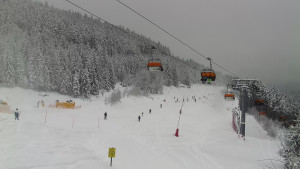 Skiareál Klínovec - Sjezdovka Jáchymovská, lanovka Prima Express - 10.1.2026 v 14:01 Skiareál Klínovec - Sjezdovka Jáchymovská, lanovka Prima Express - 10.1.2026 v 14:01