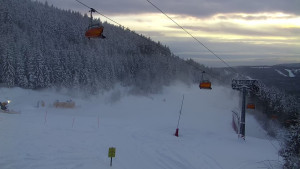 Skiareál Klínovec - Sjezdovka Jáchymovská, lanovka Prima Express - 10.1.2026 v 16:31 Skiareál Klínovec - Sjezdovka Jáchymovská, lanovka Prima Express - 10.1.2026 v 16:31