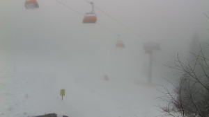 Skiareál Klínovec - Sjezdovka Jáchymovská, lanovka Prima Express - 6.2.2026 v 08:15 Skiareál Klínovec - Sjezdovka Jáchymovská, lanovka Prima Express - 6.2.2026 v 08:15