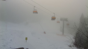 Skiareál Klínovec - Sjezdovka Jáchymovská, lanovka Prima Express - 6.2.2026 v 09:45 Skiareál Klínovec - Sjezdovka Jáchymovská, lanovka Prima Express - 6.2.2026 v 09:45