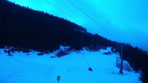 Skiareál Klínovec - Sjezdovka Jáchymovská, lanovka Prima Express - 25.2.2026 v 06:45 Skiareál Klínovec - Sjezdovka Jáchymovská, lanovka Prima Express - 25.2.2026 v 06:45