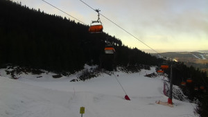 Skiareál Klínovec - Sjezdovka Jáchymovská, lanovka Prima Express - 25.2.2026 v 08:15 Skiareál Klínovec - Sjezdovka Jáchymovská, lanovka Prima Express - 25.2.2026 v 08:15