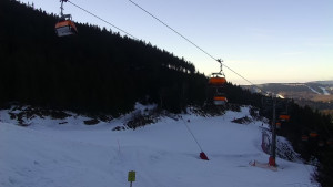 Skiareál Klínovec - Sjezdovka Jáchymovská, lanovka Prima Express - 25.2.2026 v 08:45 Skiareál Klínovec - Sjezdovka Jáchymovská, lanovka Prima Express - 25.2.2026 v 08:45