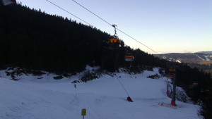 Skiareál Klínovec - Sjezdovka Jáchymovská, lanovka Prima Express - 25.2.2026 v 09:15 Skiareál Klínovec - Sjezdovka Jáchymovská, lanovka Prima Express - 25.2.2026 v 09:15