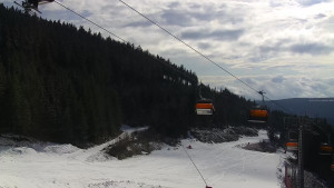 Skiareál Klínovec - Sjezdovka Jáchymovská, lanovka Prima Express - 16.3.2026 v 15:01 Skiareál Klínovec - Sjezdovka Jáchymovská, lanovka Prima Express - 16.3.2026 v 15:01