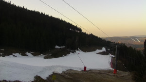 Skiareál Klínovec - Sjezdovka Jáchymovská, lanovka Prima Express - 22.3.2026 v 07:01 Skiareál Klínovec - Sjezdovka Jáchymovská, lanovka Prima Express - 22.3.2026 v 07:01