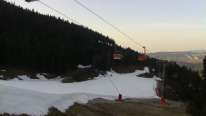 Skiareál Klínovec - Sjezdovka Jáchymovská, lanovka Prima Express - 22.3.2026 v 08:01 Skiareál Klínovec - Sjezdovka Jáchymovská, lanovka Prima Express - 22.3.2026 v 08:01