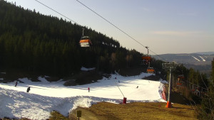 Skiareál Klínovec - Sjezdovka Jáchymovská, lanovka Prima Express - 22.3.2026 v 09:45 Skiareál Klínovec - Sjezdovka Jáchymovská, lanovka Prima Express - 22.3.2026 v 09:45