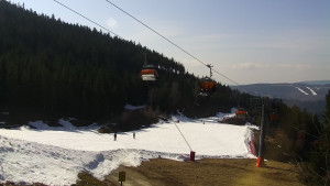 Skiareál Klínovec - Sjezdovka Jáchymovská, lanovka Prima Express - 22.3.2026 v 11:15 Skiareál Klínovec - Sjezdovka Jáchymovská, lanovka Prima Express - 22.3.2026 v 11:15