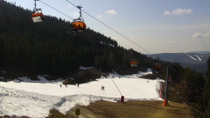 Skiareál Klínovec - Sjezdovka Jáchymovská, lanovka Prima Express - 22.3.2026 v 11:31 Skiareál Klínovec - Sjezdovka Jáchymovská, lanovka Prima Express - 22.3.2026 v 11:31